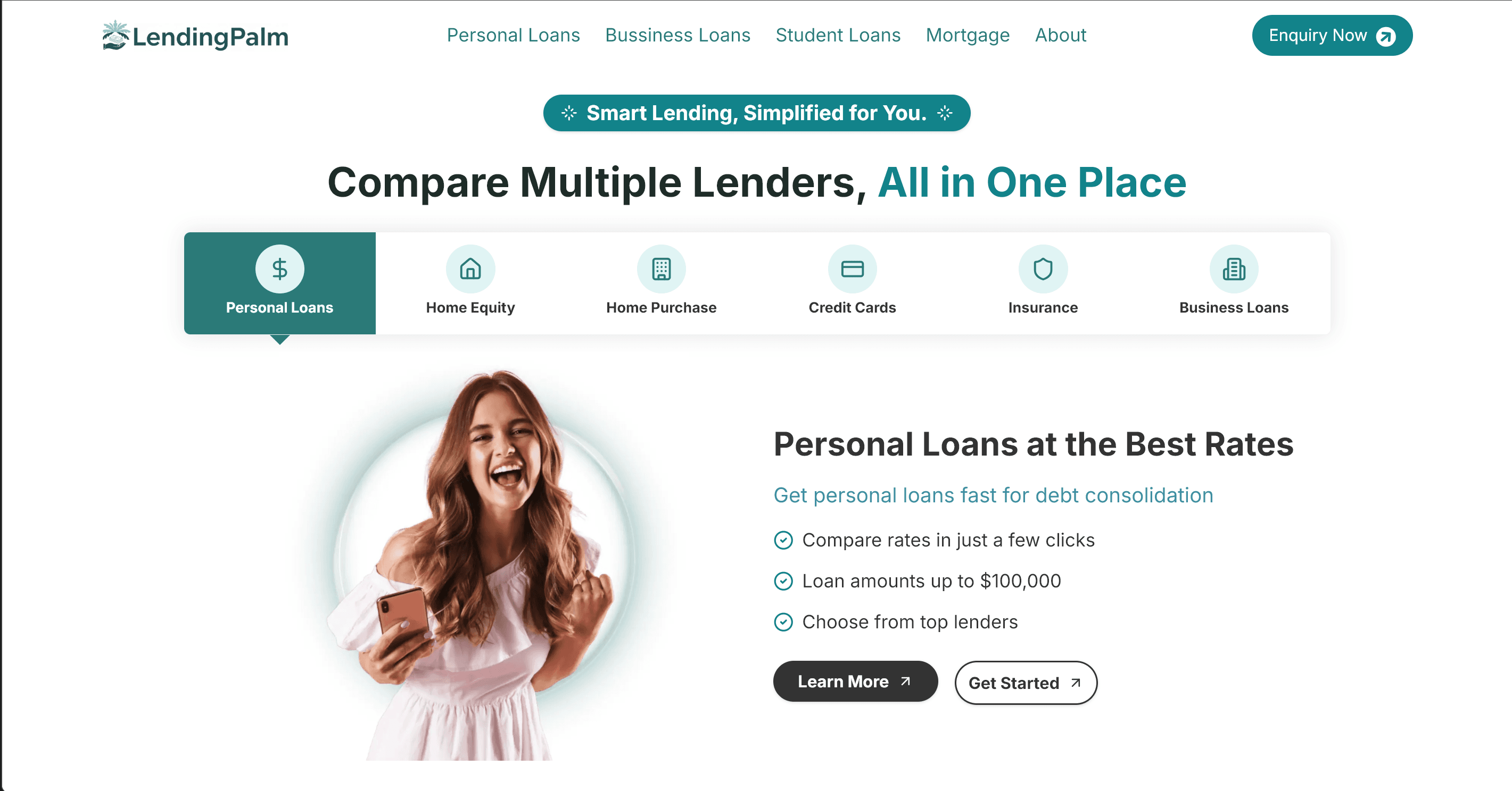 LendingPalm – Compare Loans & Mortgage Deals