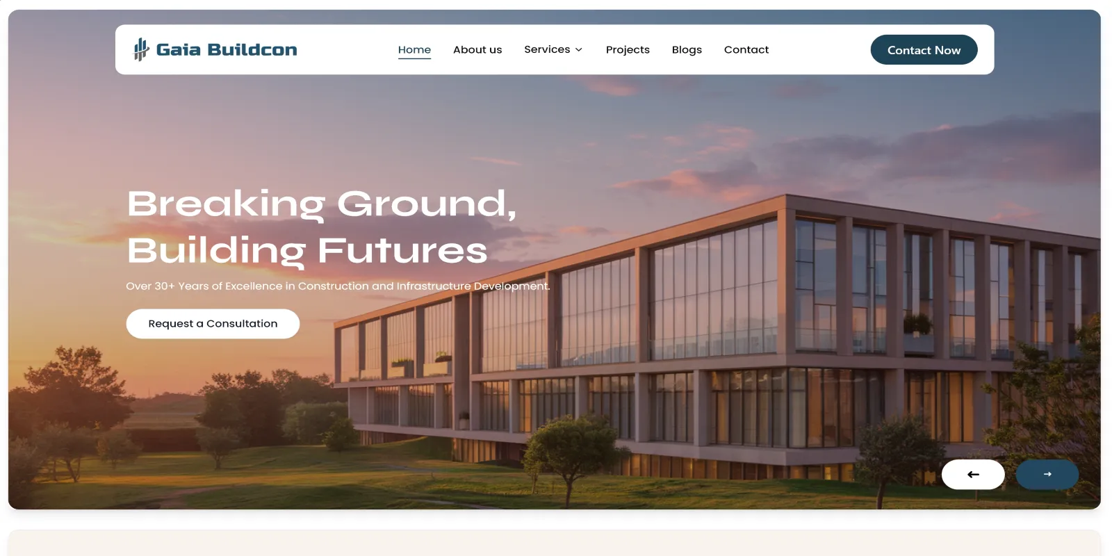 GAIA BUILDCON – CONSTRUCTION